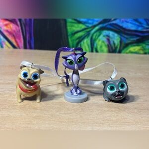 Disney Junior Puppy Dog Pals Christmas Ornament Rolly, Hissy, Bingo